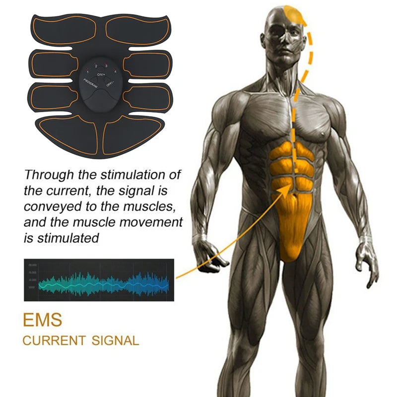 Wireless EMS Buttocks Hip Trainer ABS Slimming Massager