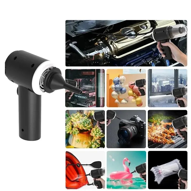 Compact Wireless Car Vacuum Cleaner